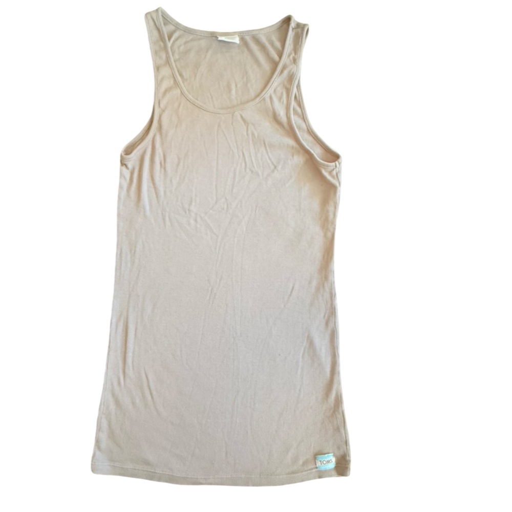 Toms Beige Corduroy Fabric